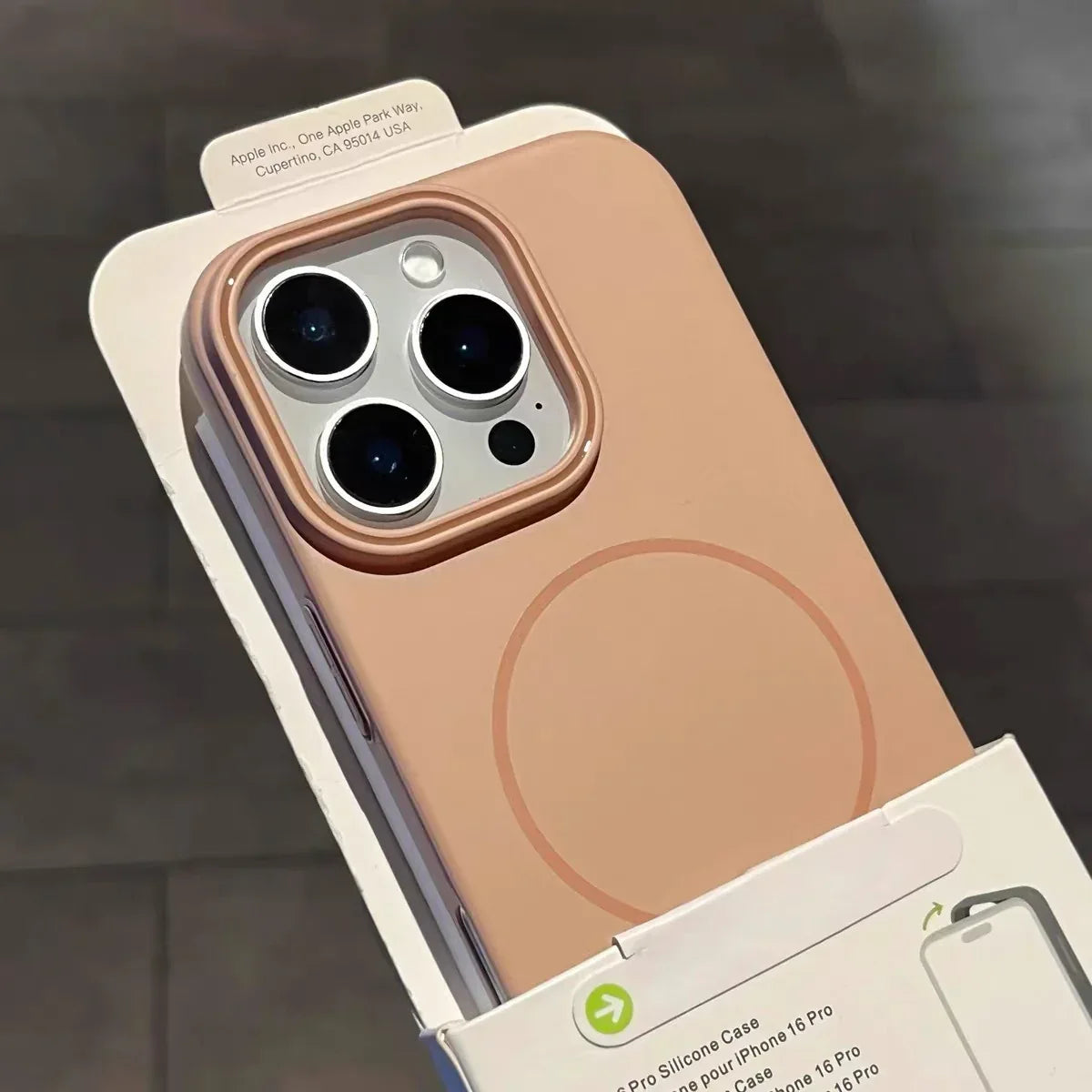 Frosted Fine Circle Magnetic iPhone Case - Viexta