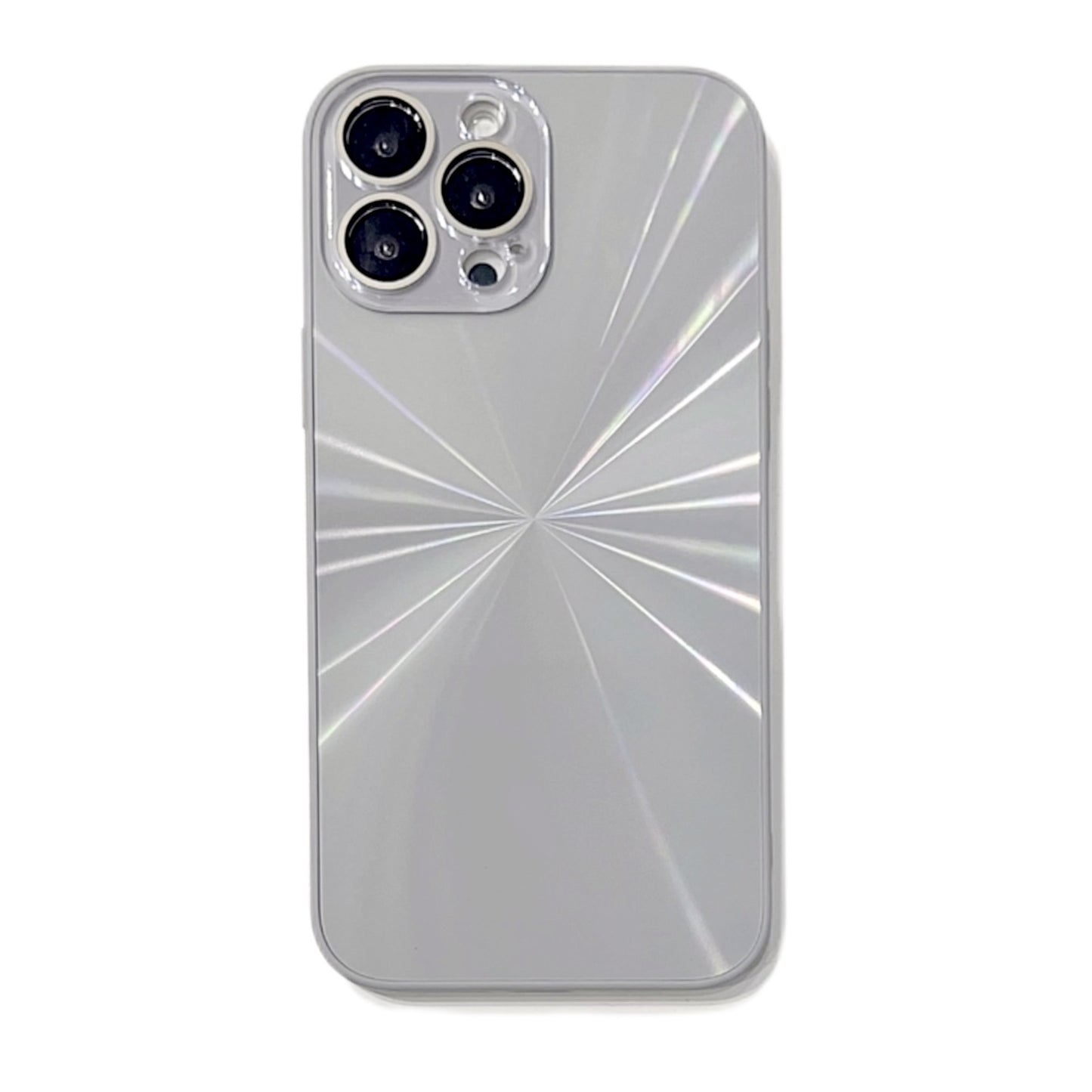 Crystal Glass Lens Protector iPhone Case