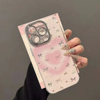 Heart Blush Bow iPhone Case - Viexta