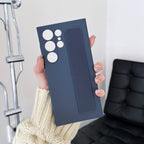 Liquid Silicone Full-cover With Wristband Protective Samsung Case