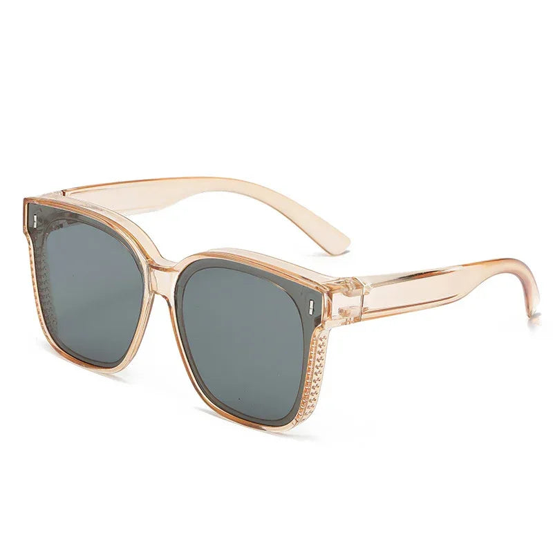 Unisex Large Frame UV Protection Sunglasses - Viexta