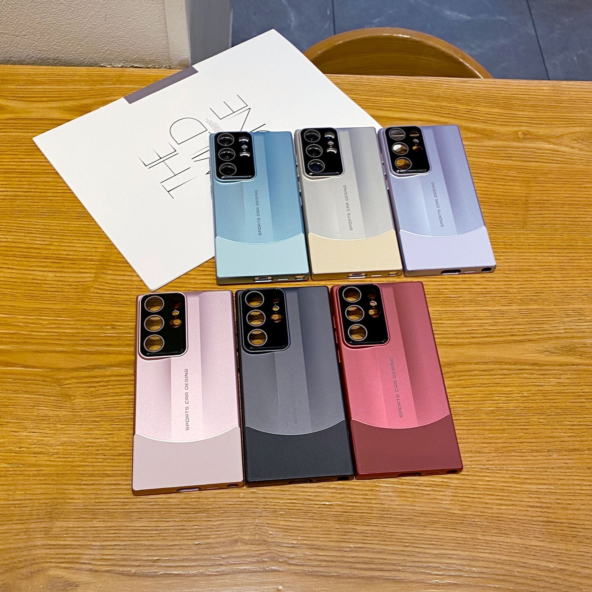 Color Block Matte SAMSUNG Phone Case