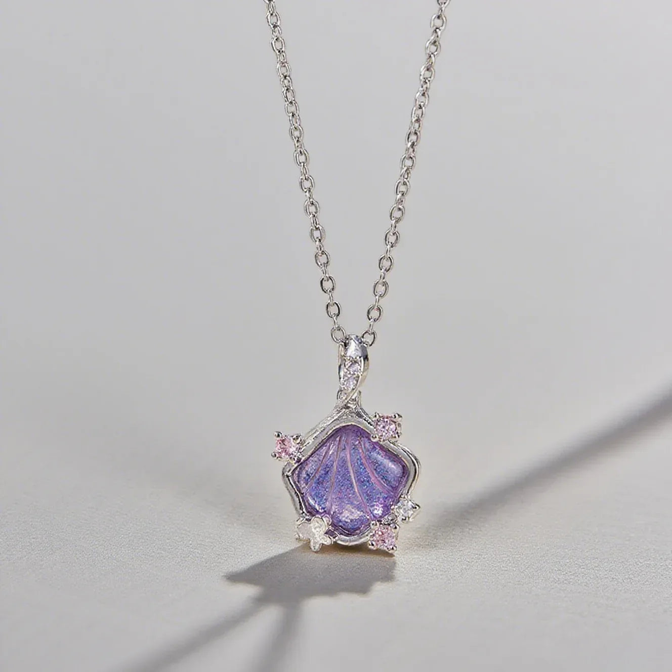 Shell Pendant Clavicle Chain - Viexta