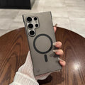 Frameless Ice Mist Magnetic Suction Ultra-thin Frosted Samsung Case - Viexta
