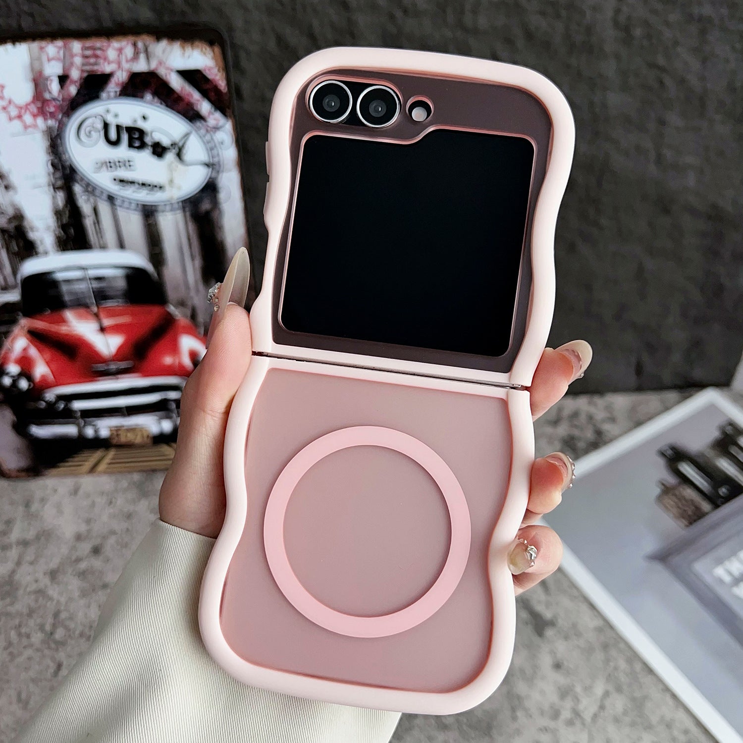 Magnetic Foldable Samsung Cover