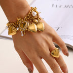 Love Titanium Steel Bracelet