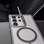 Magnetic Lens Metal Bracket Samsung Phone Case - Viexta