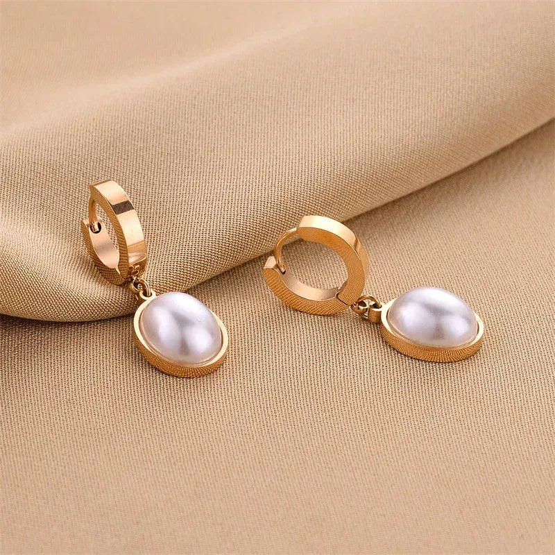 18k Trendy Hoops - Viexta