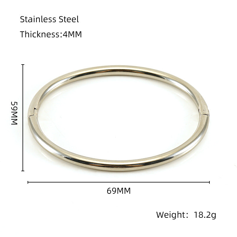 Bamboo Titanium Steel Bracelet