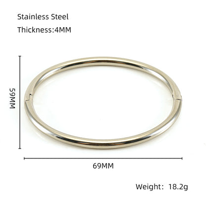 Bamboo Titanium Steel Bracelet