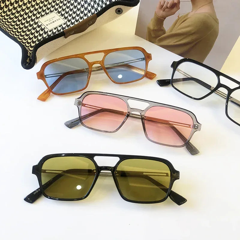 Olive Green Pilot Sunglasses - Viexta