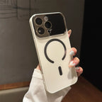 Large Window Frosted Magnetic iPhone Case - Viexta