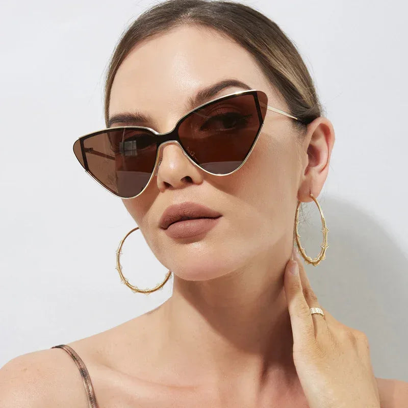 Cat's Eye Retro Sunglasses - Viexta