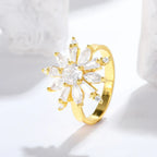 micro-inlaid-zircon-adjustable-flower-ring - Viexta