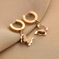 Layered Butterfly Earrings - Viexta