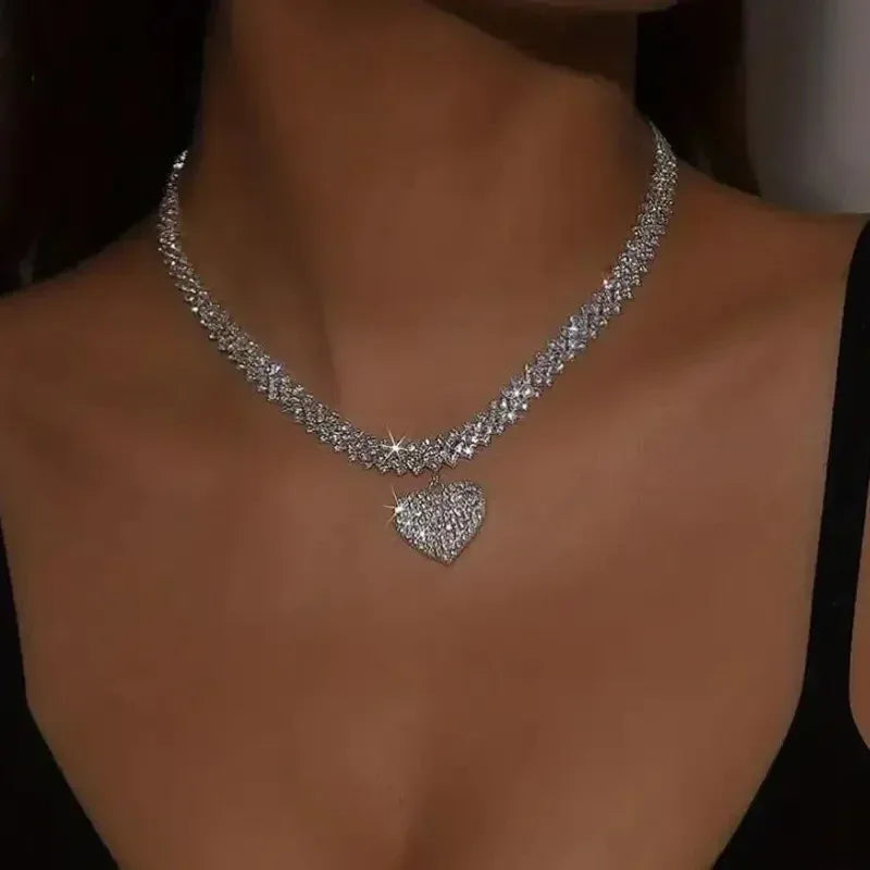 Fashion All-match Love Necklace Women's Sweet - Viexta
