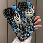 Little Monster Graffiti iPhone Case - Viexta