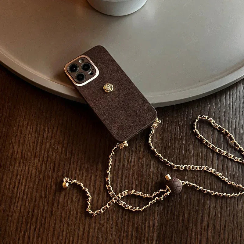 Maillard Classic Style Camellia iPhone Case - Viexta