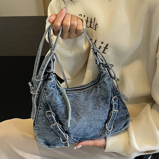 Denim Women's Western Style Bag