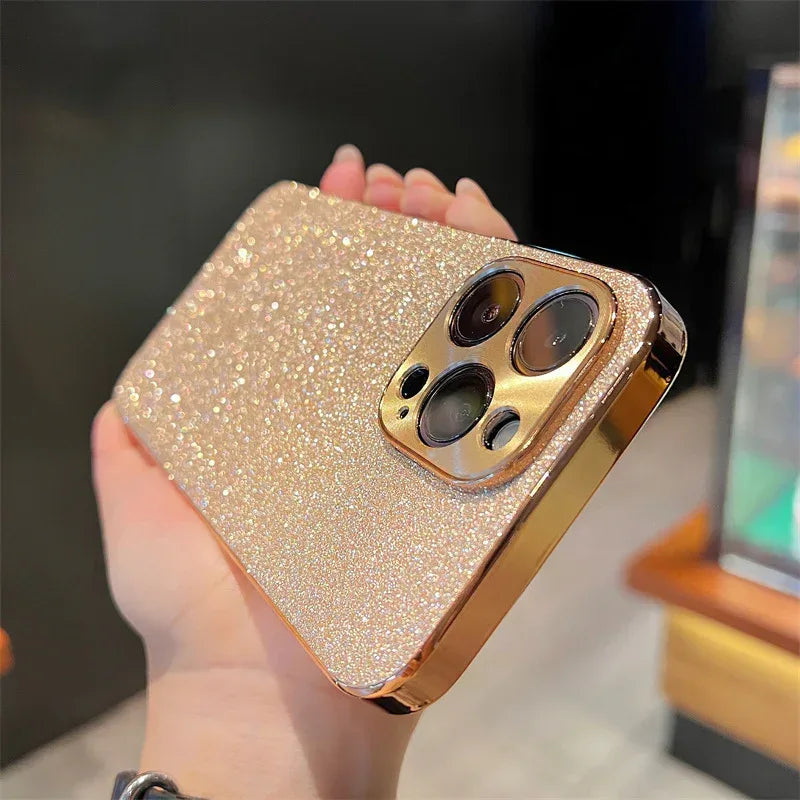 Electroplated Star Diamond Glitter iPhone Case - Viexta