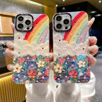 rhinestone-lens-protector-drop-resistant-iphone-case - Viexta