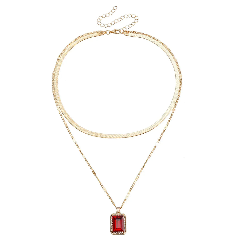 Snake Collar-Bone Double-layer Clavicle Chain - Viexta