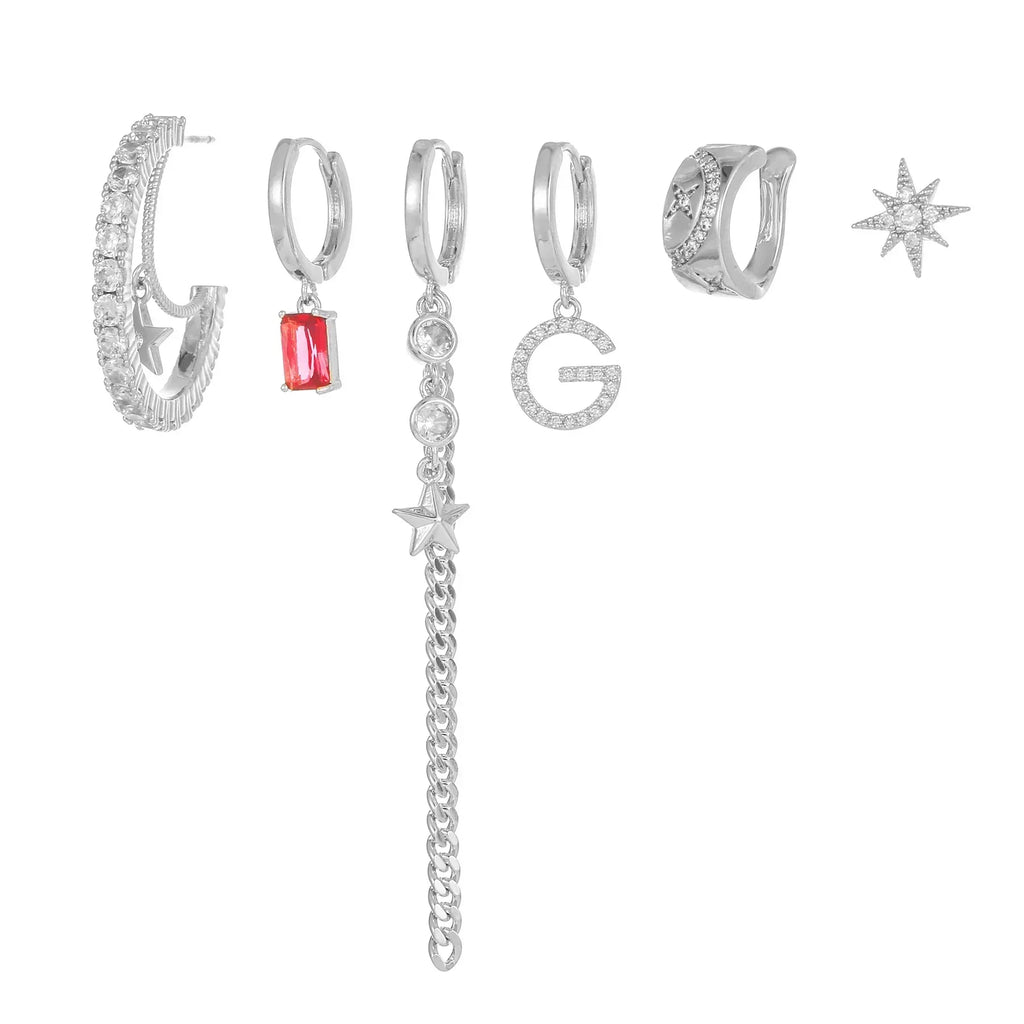 Pentagram Tassel Earrings - Viexta