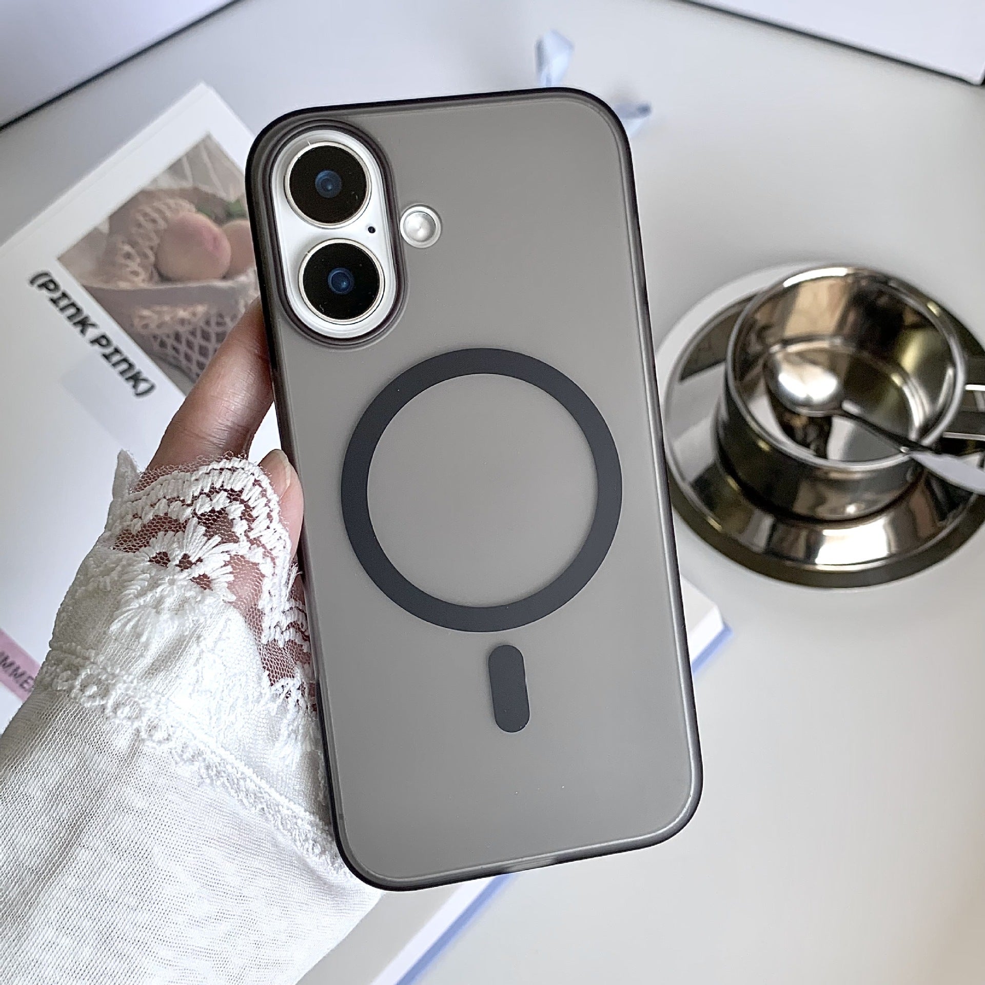 PC Magnetic Ultra-thin Matte iPhone Case