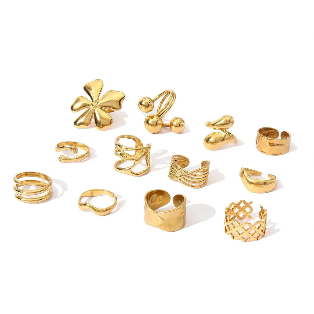 French Petal Ring - Viexta