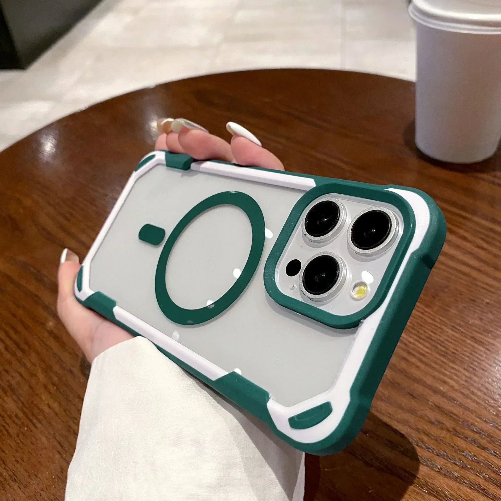Two-color Universal Magnetic iPhone Case - Viexta