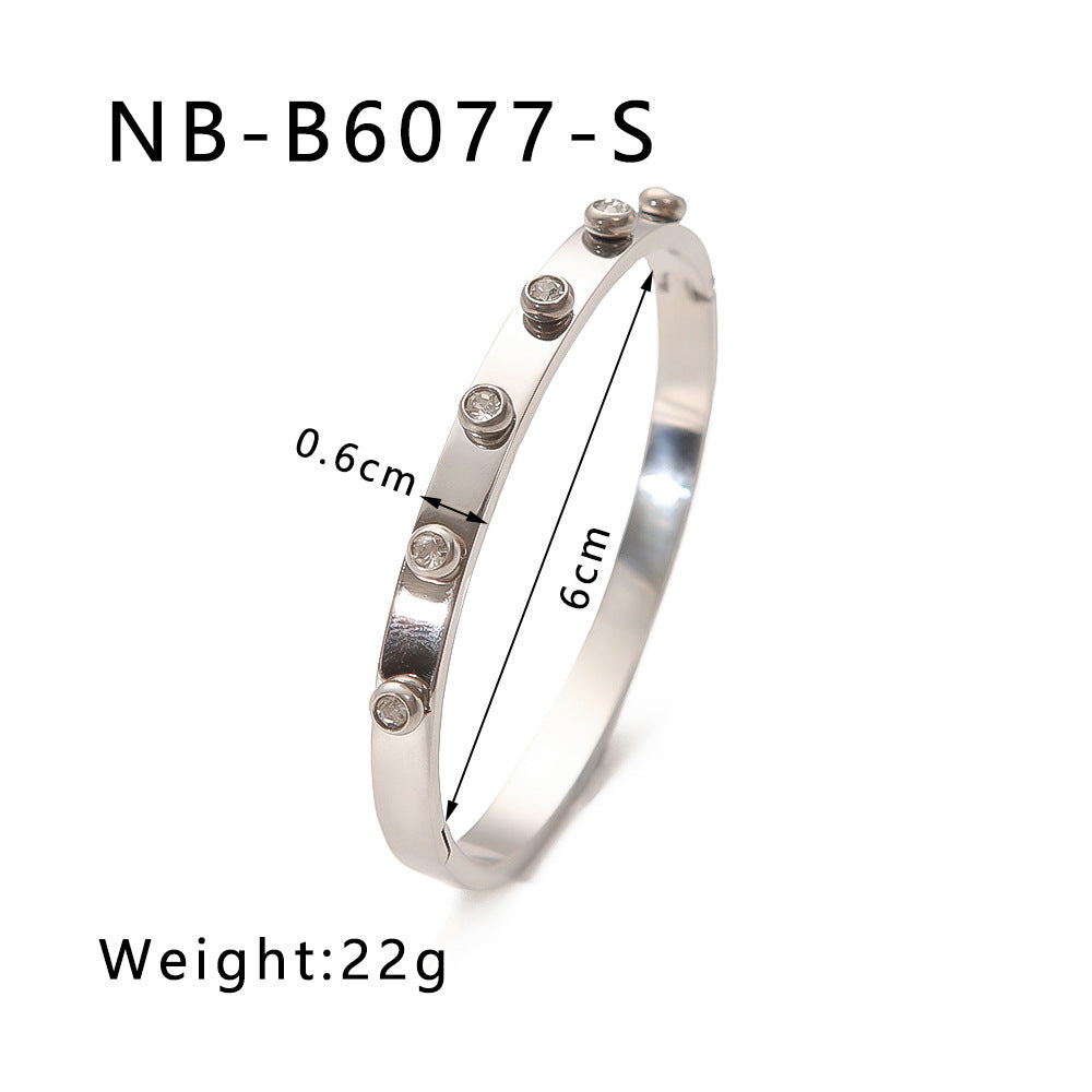 zircon-titanium-steel-electroplated-bracelet