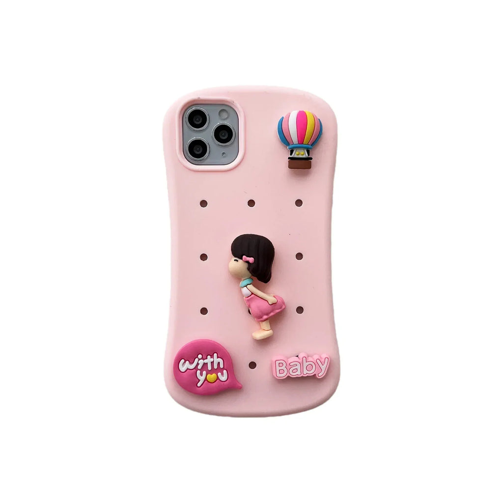 Couple Silicone Drop-resistant Heat Dissipation iPhone Case - Viexta