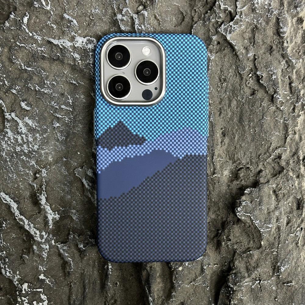 Kevlar Carbon Fiber Pattern iPhone Case - Viexta
