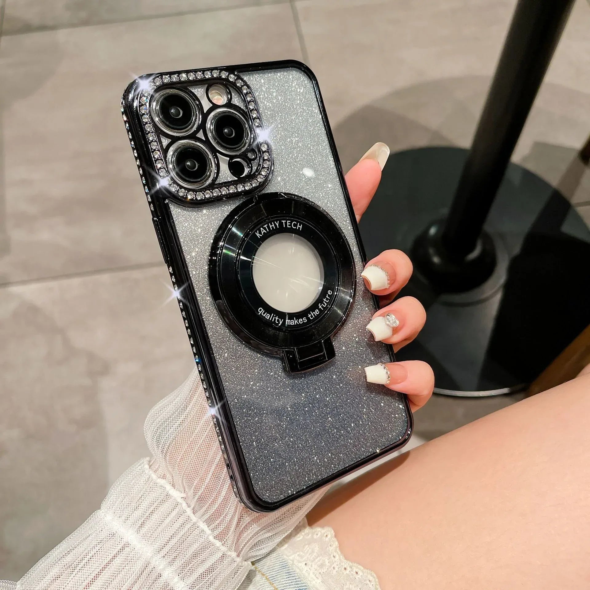 Luxury Rhinestone Glitter iPhone Case - Viexta