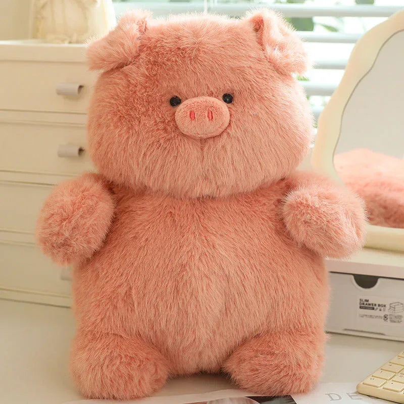 Lying Chubby Pig Plush Toy - Viexta