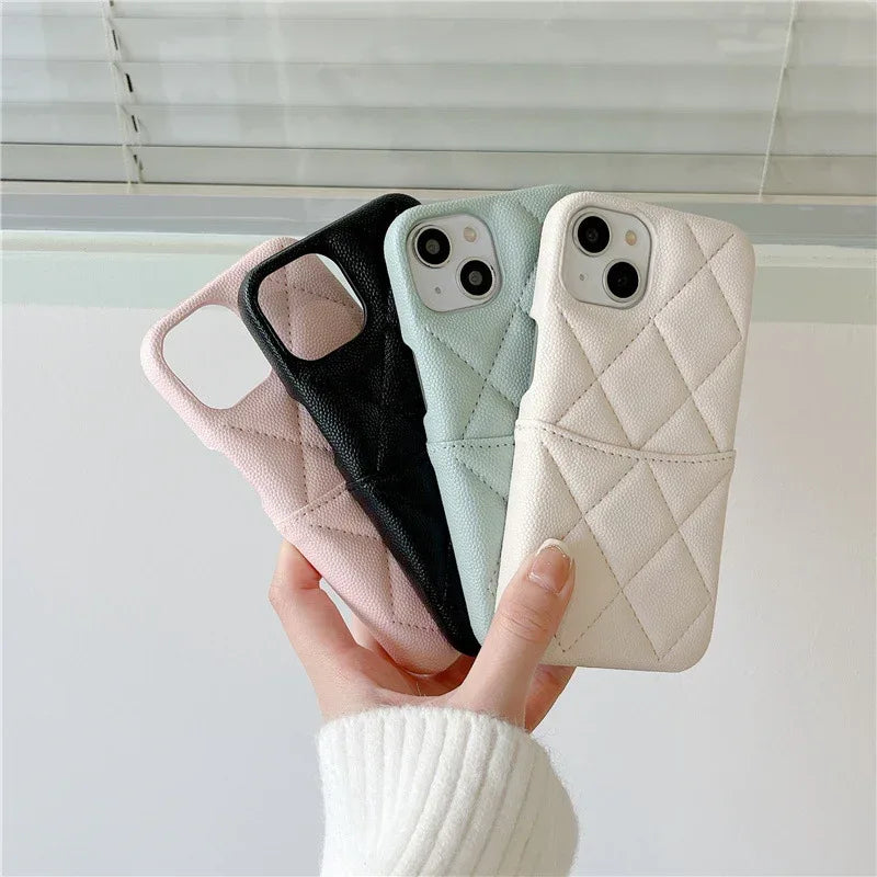 Three-dimensional Rhombus iPhone Case - Viexta