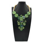 Crystal Aluminum Wire Woven Necklace - Viexta