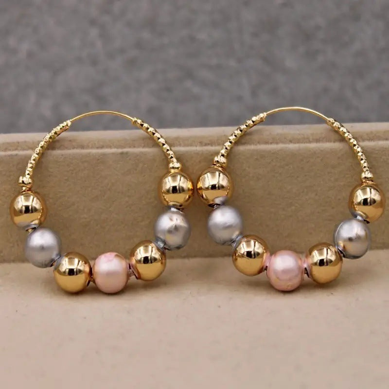 color-round-beads-hoop-earrings