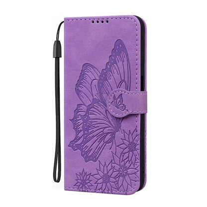 Bowknot Embossed Leather iPhone Case