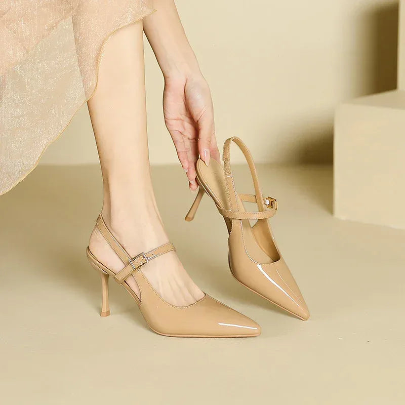 French Hollow High Heels - Viexta
