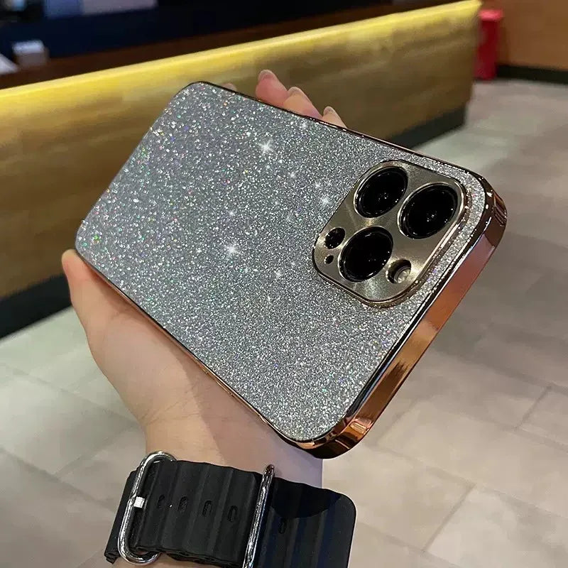 Electroplated Star Diamond Glitter iPhone Case - Viexta