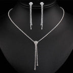 Zircon Water Drop Necklace - Viexta