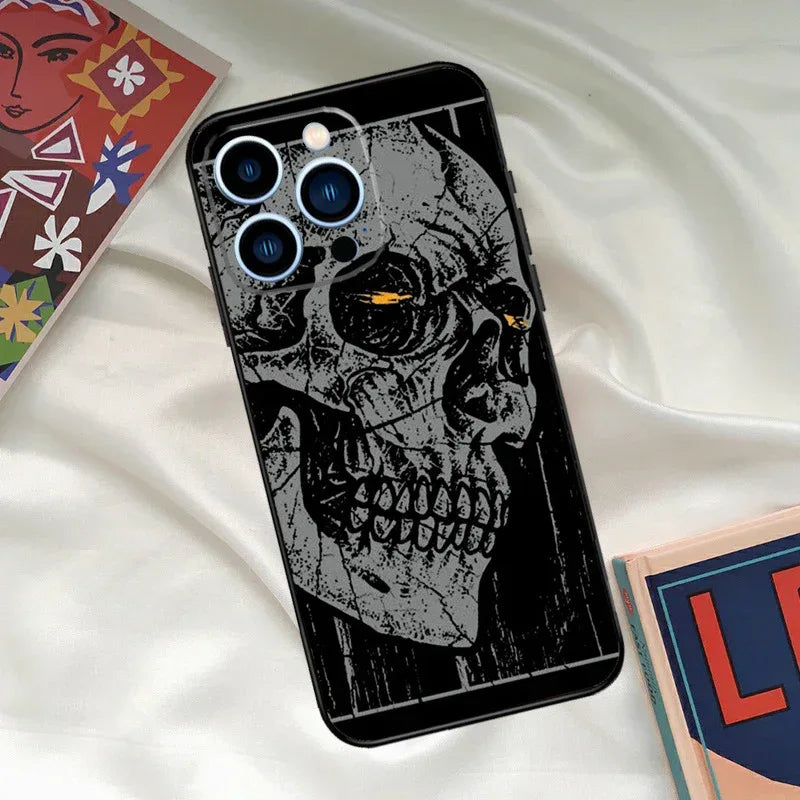 Ghost Skull iPhone Case - Viexta