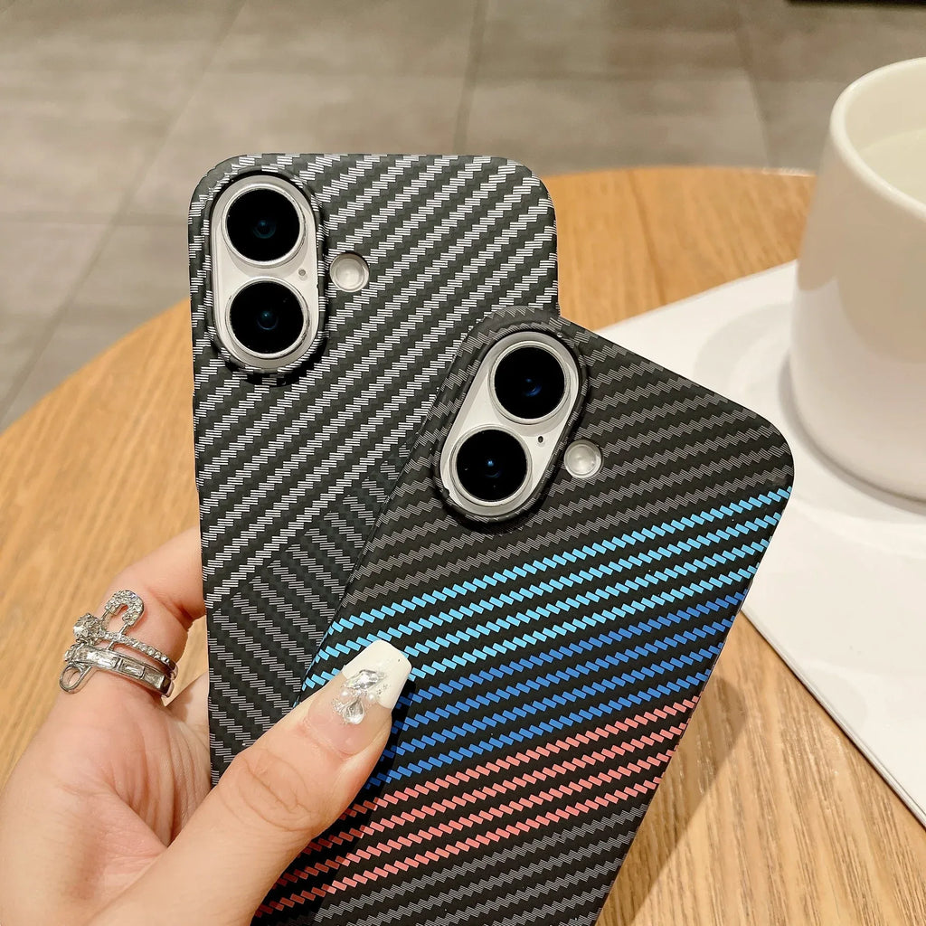 Carbon Fiber Magnetic iPhone Case - Viexta