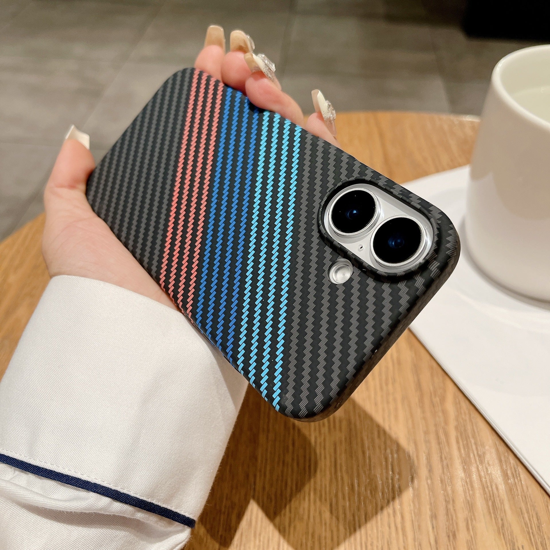 Carbon Fiber Magnetic iPhone Case