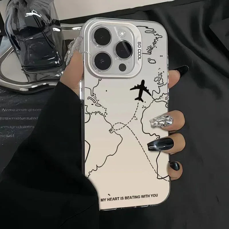 Map iPhone Case - Viexta