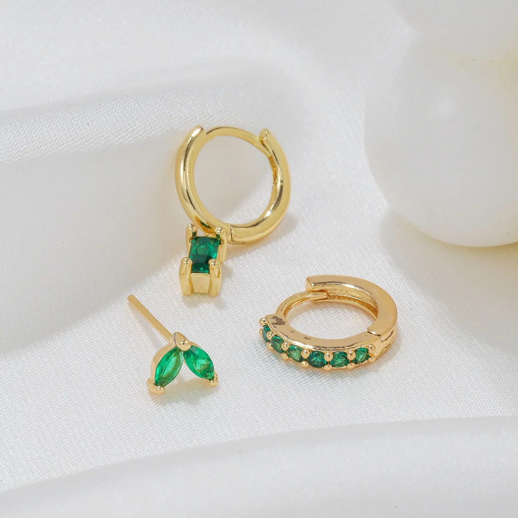 3piece Zircon Ear Clip - Viexta