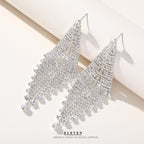 Personality Exaggerating Tassel Earrings