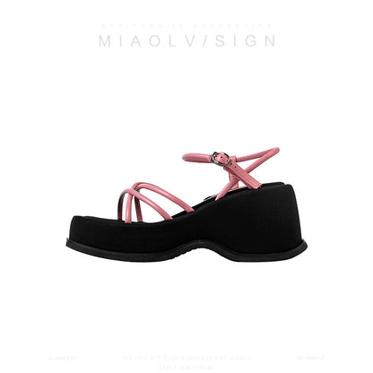 Summer Waterproof  Strap Wear Open Toe Sandals For Women