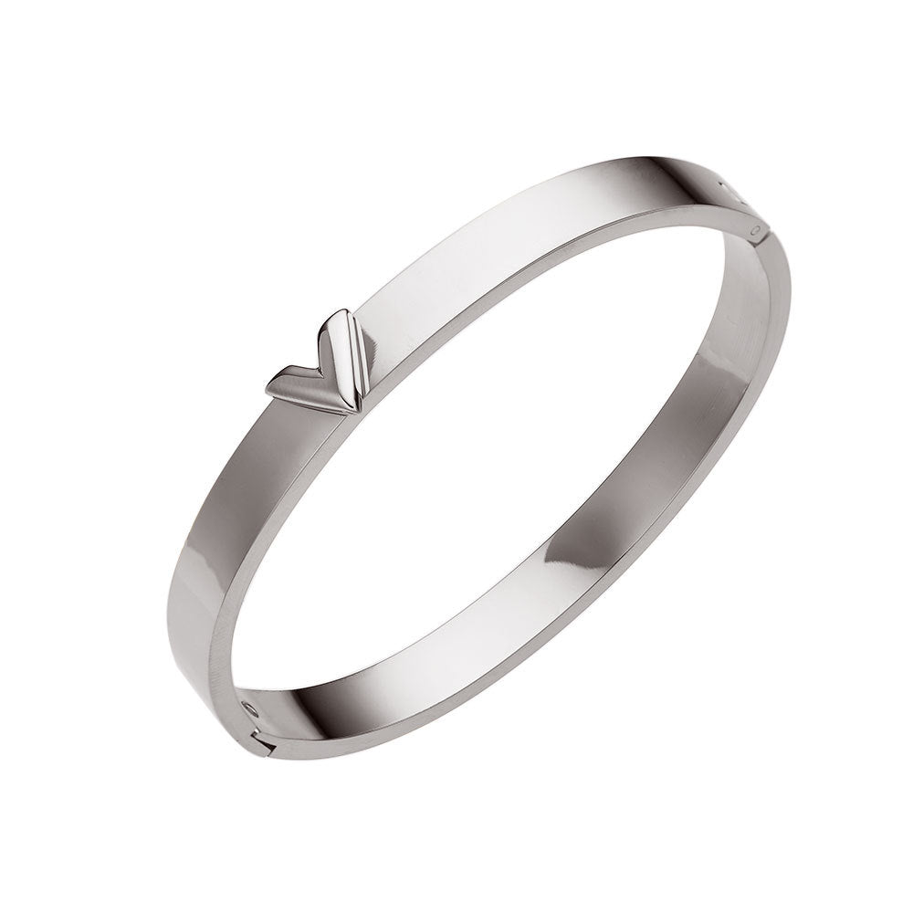 V-shaped Wide Couple Bracelet